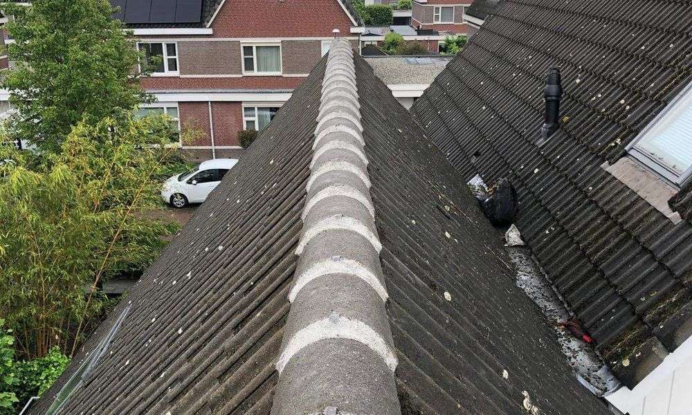 Repareren van nokvorsten in Nieuwegein